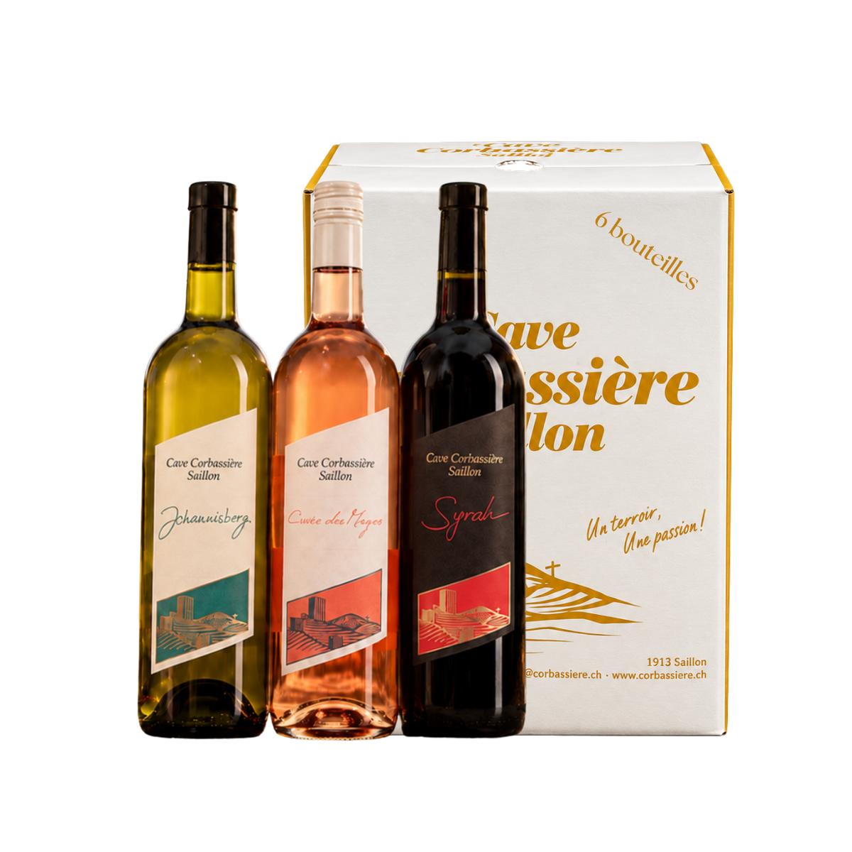 Coffret découverte automne Cave Corbassière